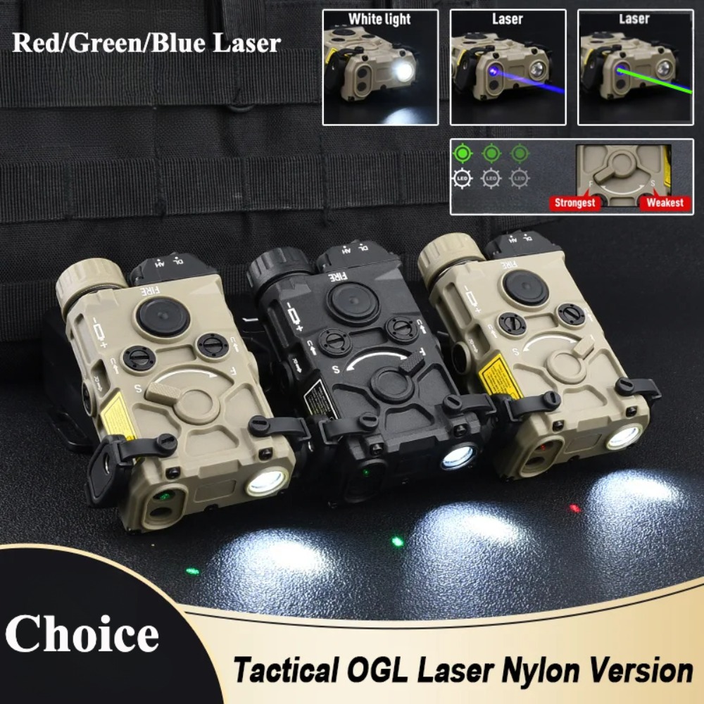 Industrial Green Laser - Tactical OGL Nylon Plastic LED Flashlight