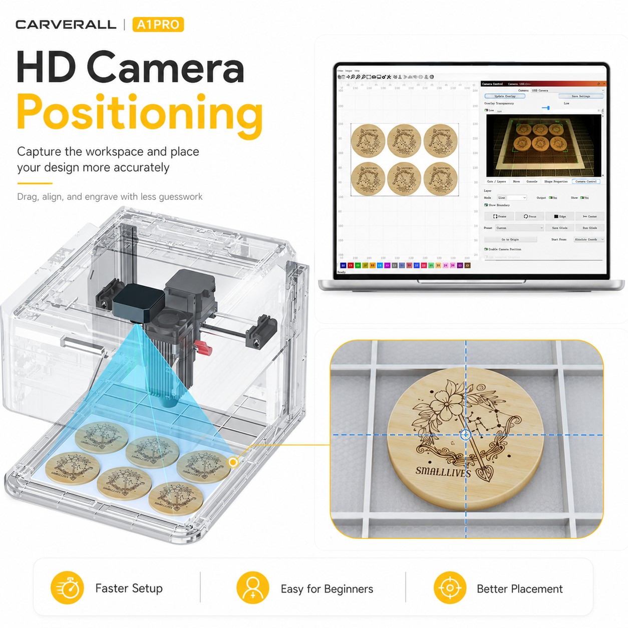 Carverall A1 Pro Laser Engravi - đánh giá và giá Industrial Laser Engraving Machine