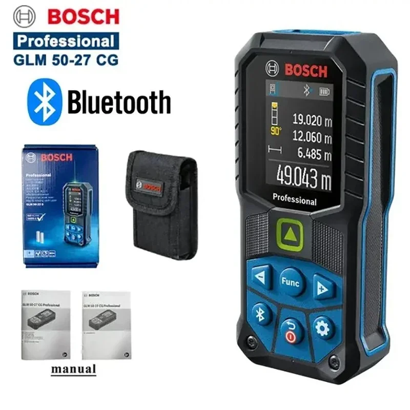 Bosch GLM50-27CG Laser Rangefi - đánh giá và giá Industrial Green Laser