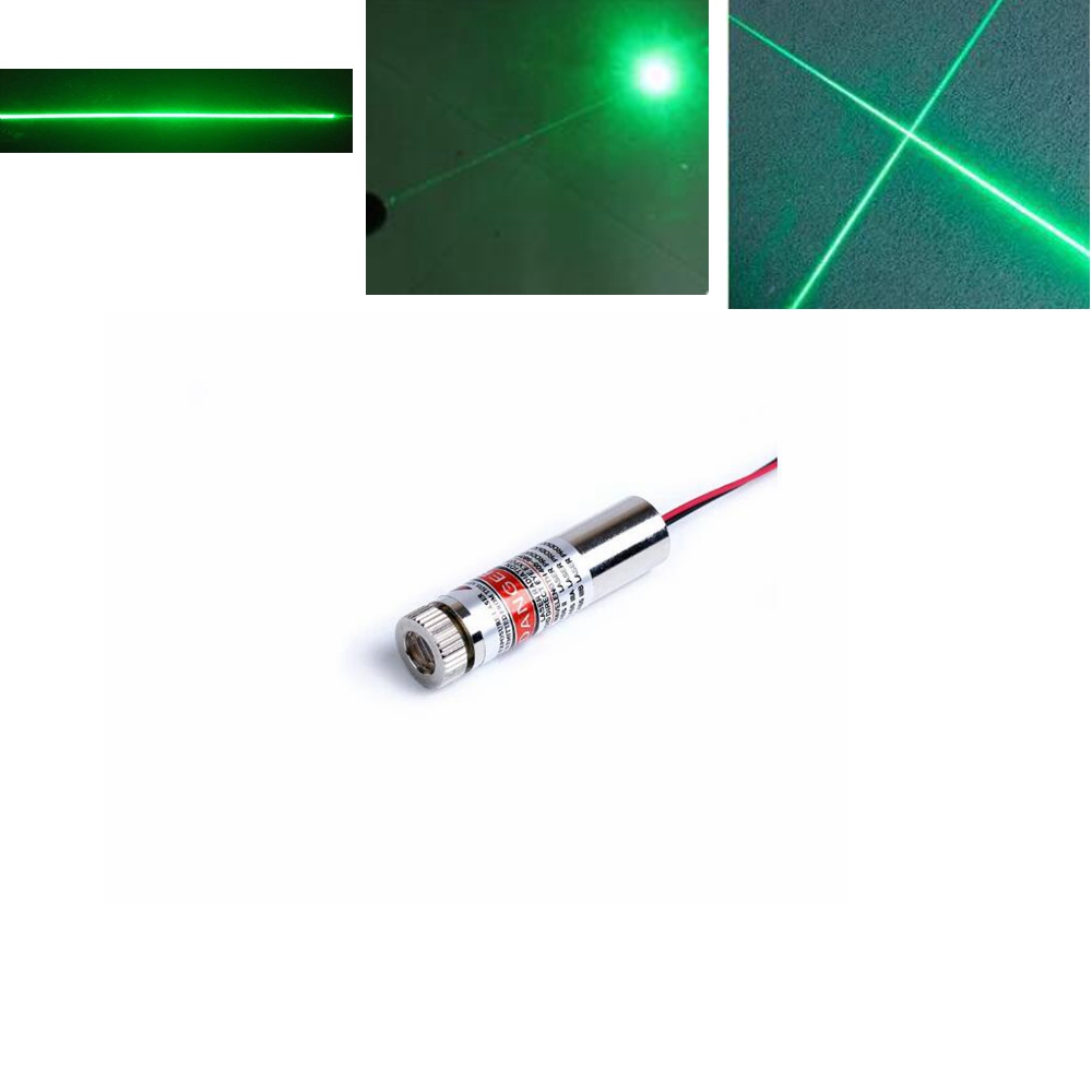 Adjustable focus 520nm 130MW G - đánh giá và giá Industrial Green Laser