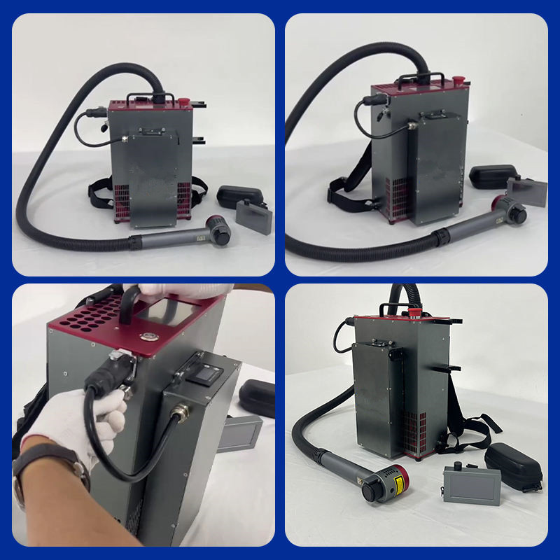 Backpack Portable Type Handhel - đánh giá và giá Industrial Laser Cleaning Machine Price