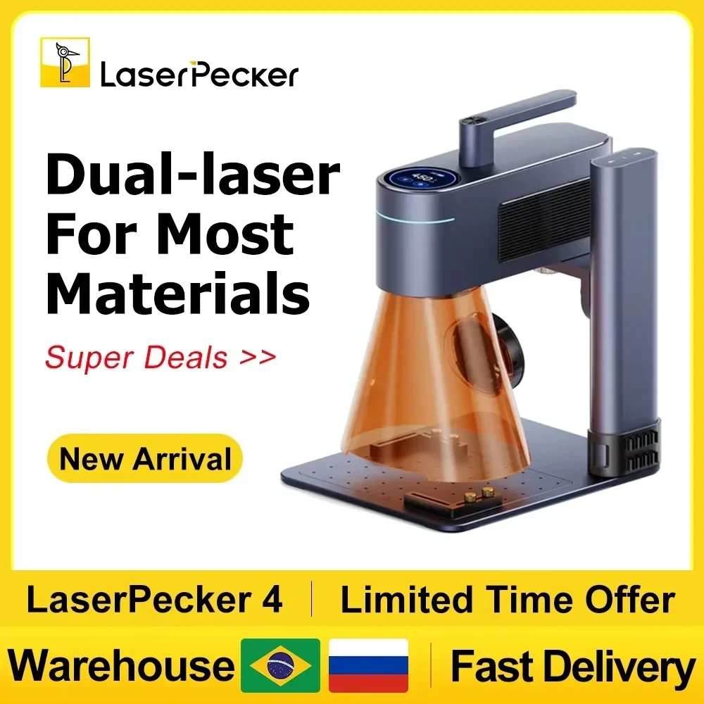 LASERPECKER 4 LP4 Laser Engrav - đánh giá và giá Industrial Laser Engraving Machine