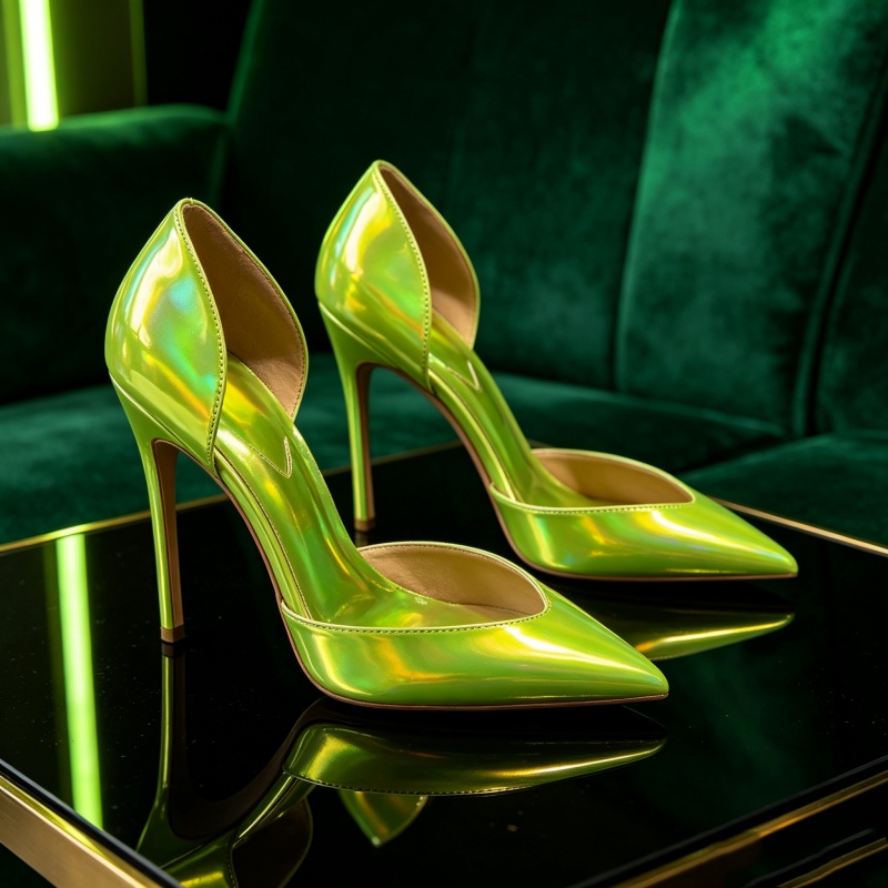 Sexy Nightclub Footwear Fluore - đánh giá và giá Industrial Green Laser