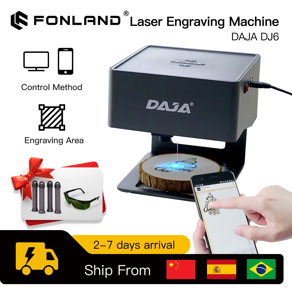 DAJA Laser Engraver CNC DIY DJ - đánh giá và giá Industrial Laser Engraving Machine